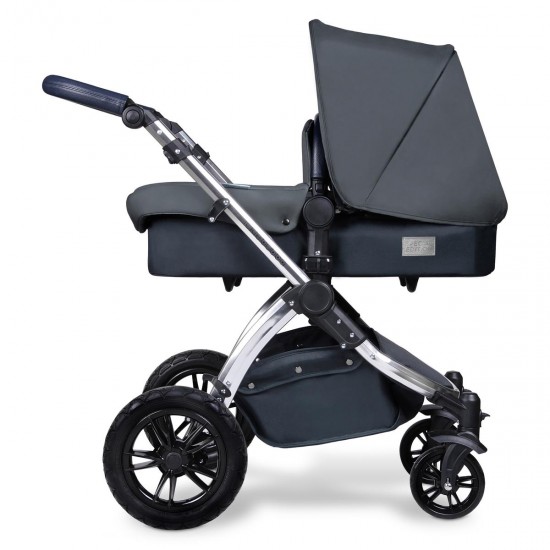 Ickle Bubba Stomp V4 2 in 1 Pushchair Carrycot Blueberry Chrome